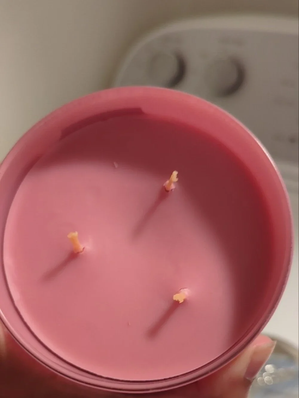 White Barn Raspberry Mimosa Candle - Mauve Pink Jar with Silver Lid